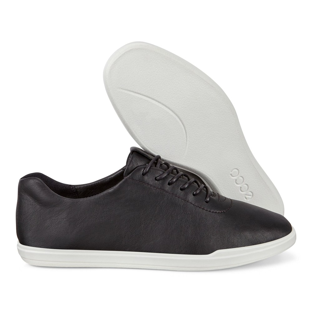 ECCO Womens Sneakers Black - Simpil - MIV-367284